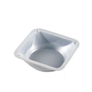 Weighing Dish, Plastic, Square, Antistatic, 20mL, 41 x 41 x 8mm, PS, 500/Unit