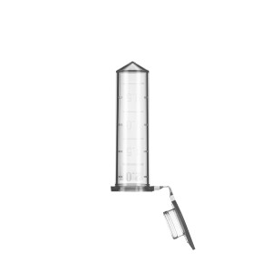 2.0 ml microcentrifuge tube, clear, graduated  500/bag